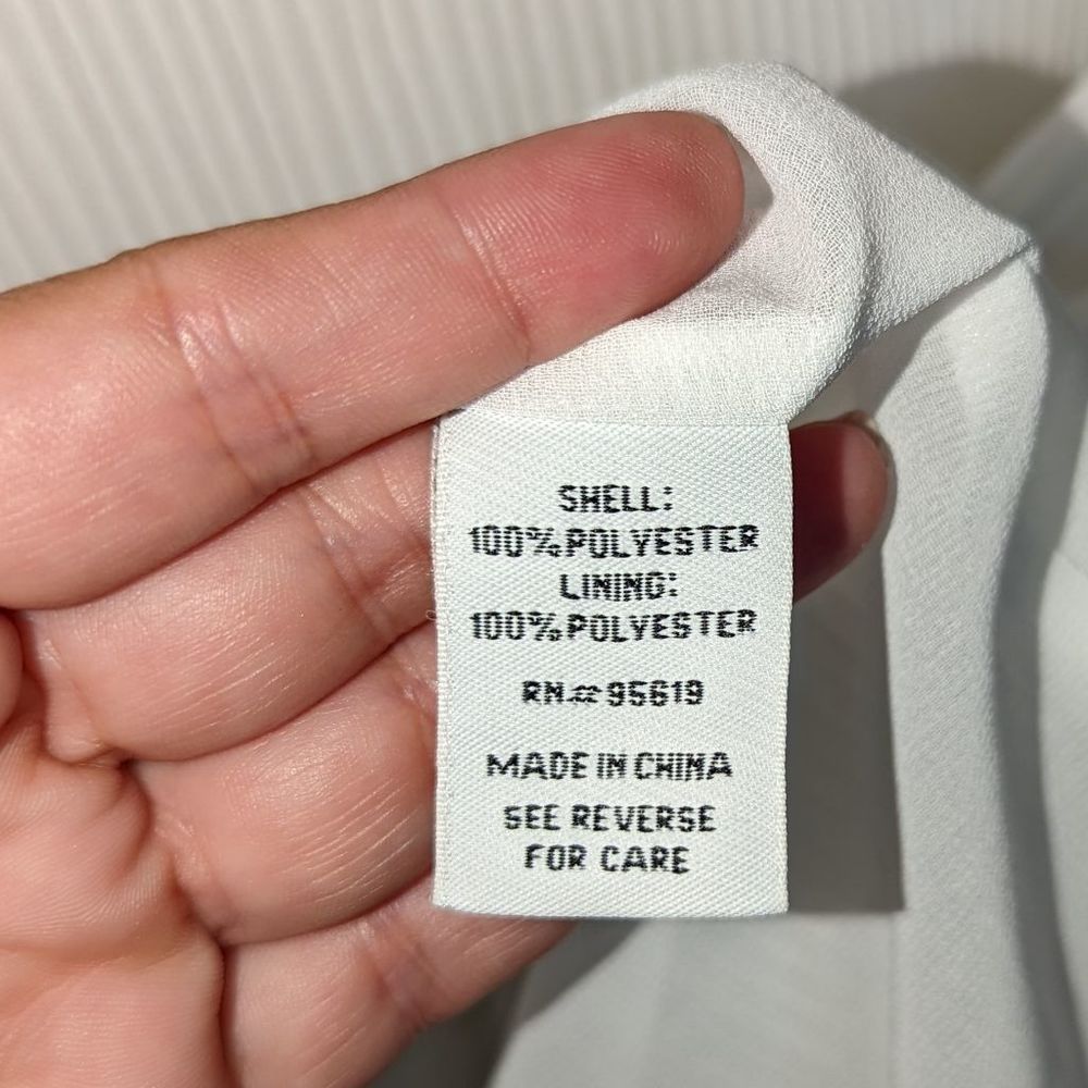 Fever Ribbed Long Sleeve Blouse Size Medium NWT - Picture 8 of 10